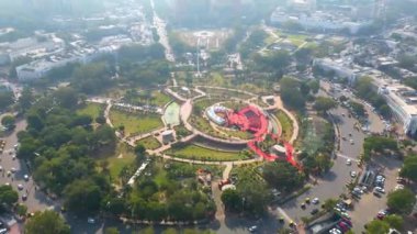 Yeni Delhi, Hindistan, 15 Kasım 2023, Yeni Delhi Connaught Havaalanı Görünümü