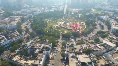 Yeni Delhi, Hindistan, 15 Kasım 2023, Yeni Delhi Connaught Havaalanı Görünümü