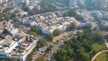 Yeni Delhi, Hindistan, 15 Kasım 2023, Yeni Delhi Connaught Havaalanı Görünümü