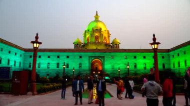 Rashtrapati Bhavan, dünyanın en büyük başkanının evi.