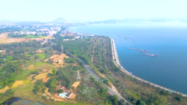 Patratu Dam Βρίσκεται Περίπου Χλμ Από Την Πρωτεύουσα Της Πολιτείας — Αρχείο Βίντεο