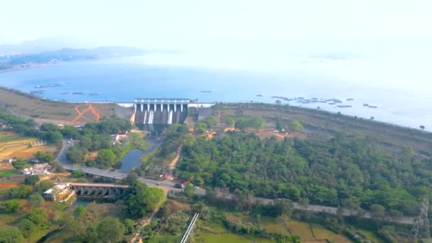 Patratu Dam Βρίσκεται Περίπου Χλμ Από Την Πρωτεύουσα Της Πολιτείας — Αρχείο Βίντεο