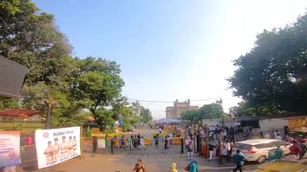 Otobüsten Mumbai Darshan — Stok video