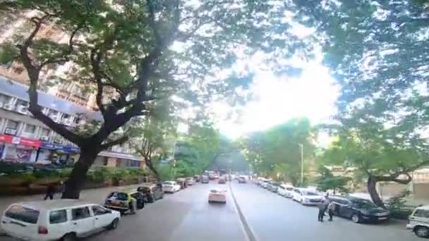 Mumbai Darshan Dan Çifte Ördek Otobüsü — Stok video