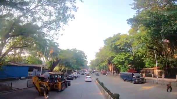 Mumbai Darshan Con Double Daker Bus — Video Stock