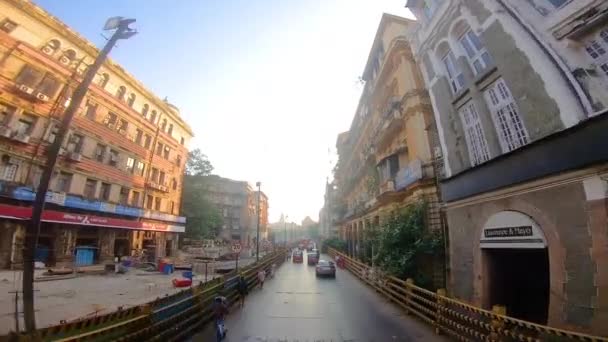 Mumbai Darshan Med Dubbel Daker Buss — Stockvideo