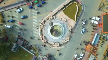 Ayodhya Drone view Shri Ram Mandir, Shri Hanuman Garhi Mandir, Lata Mangeshkar Chowk ve Ram ki Paidi Ghat