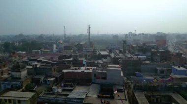 Ayodhya Drone view Shri Ram Mandir, Shri Hanuman Garhi Mandir, Lata Mangeshkar Chowk ve Ram ki Paidi Ghat
