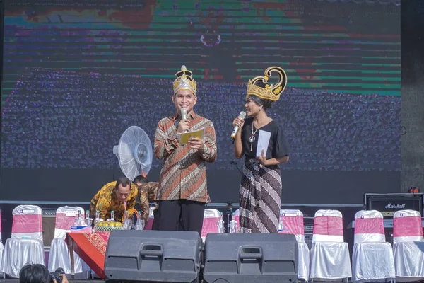 Semarang Indonézia Augusztus 2019 Üdvözöljük Diákok Diponegoro Egyetem Tartotta 2019 — Stock Fotó