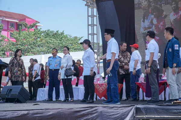 Semarang Indonesien August 2019 Begrüßung Neuer Studenten Diponegoro University Hielt — Stockfoto