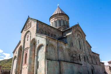 Old Church in Mtskheta town, Georgia, wide shot