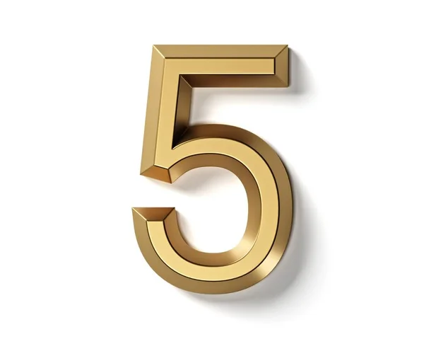 Cijfers Letters Gemaakt Van Goud Illustratie Van Gouden Alfabet Geïsoleerd — Stockfoto
