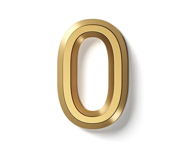 Cijfers Letters Gemaakt Van Goud Illustratie Van Gouden Alfabet Geïsoleerd — Stockfoto