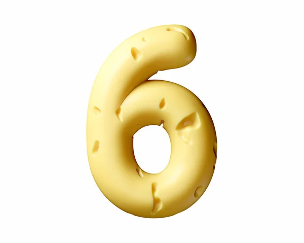 치즈로 만들어 바탕에 떨어져 노란색 글자의 — 스톡 사진