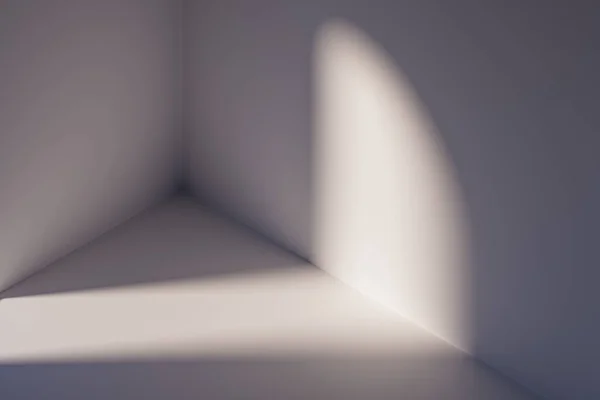 Izometrikus Szoba Amit Napfény Világít Ajtón Prezentációs Pódium Makettjének Megjelenítése — Stock Fotó