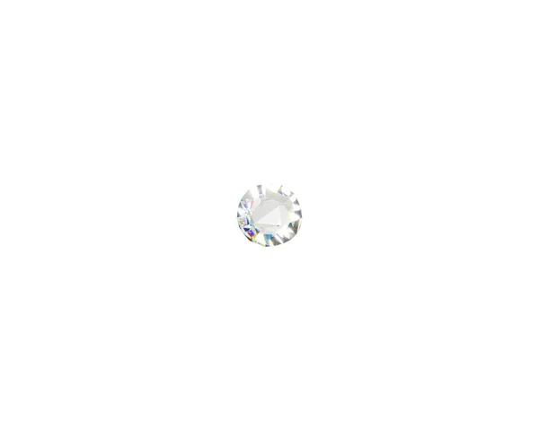 Természetes Átlátszó Gyémántszerű Anyagból Készült Szimbólumok Illusztráció Üveg Ábécé Elszigetelt — Stock Fotó