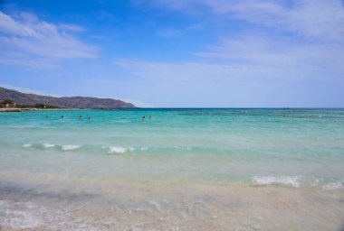 Elafonissi Plajı, Girit Adası, Yunanistan, Avrupa