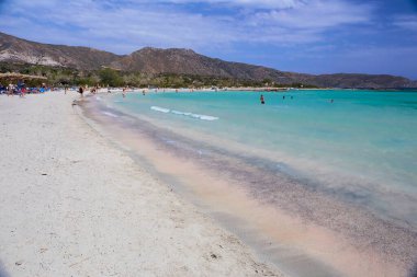 Elafonissi Plajı, Girit Adası, Yunanistan, Avrupa