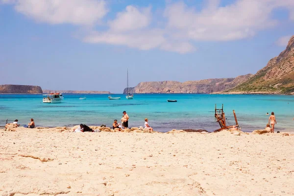 Crete Island Greece June 2019 Island Gramvousa Bay Balos — Stockfoto