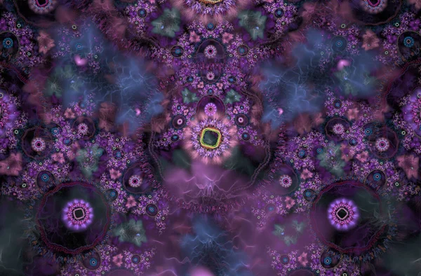 Abstract Fractal Texture Computer Generated Image — Stock Photo, Image