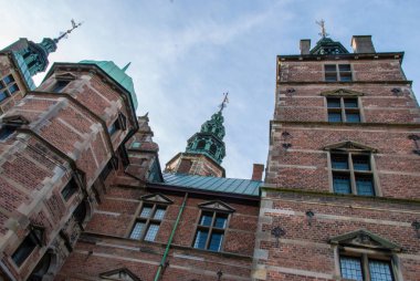 Danimarka, Kopenhag 'daki Rosenborg Sarayı' nın dışı.