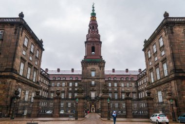 Christiansborg Sarayı 'nın dışı, Kopenhag Parlamentosu, Danimarka