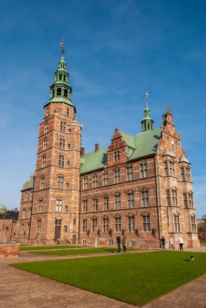Вигляд Палацу Розенборг Копенгагені Данія — стокове фото