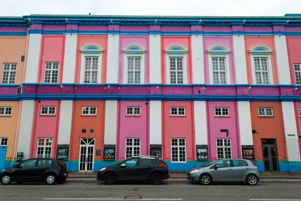 丹麦哥本哈根Palads北欧电影院的外观 — 图库照片