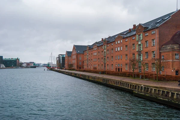 Historische Architectuur Aan Grachtengordel Het Centrum Van Kopenhagen Denemarken — Stockfoto