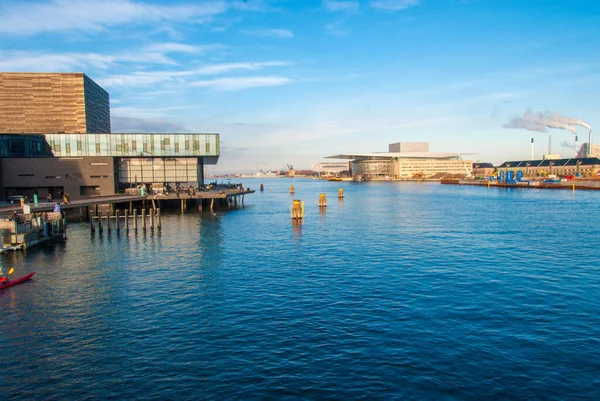 View Opera House Copenhagen Denmark Nyhavn — Foto Stock