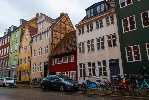 Casas Coloridas Centro Histórico Copenhague Dinamarca — Foto de Stock