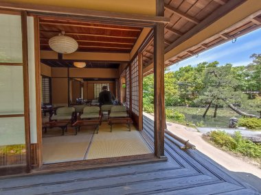 Isuien Bahçeleri, Japonya, Nara 'da geleneksel bir Japon bahçesi.