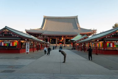 Japonya, Tokyo 'daki Senso-ji Asakusa Kannon Tapınağı.