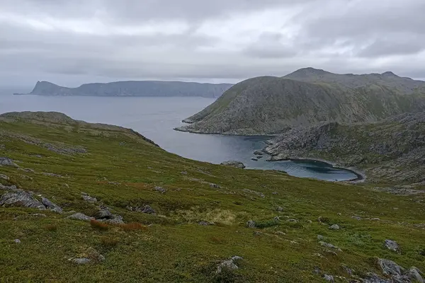 Mageroya Adası, Finnmark, Norveç 'in doğası.