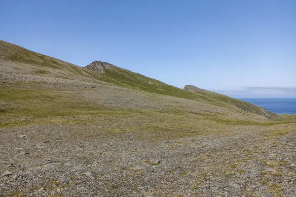 Mageroya Adası, Finnmark, Norveç 'in vahşi ve sade doğası