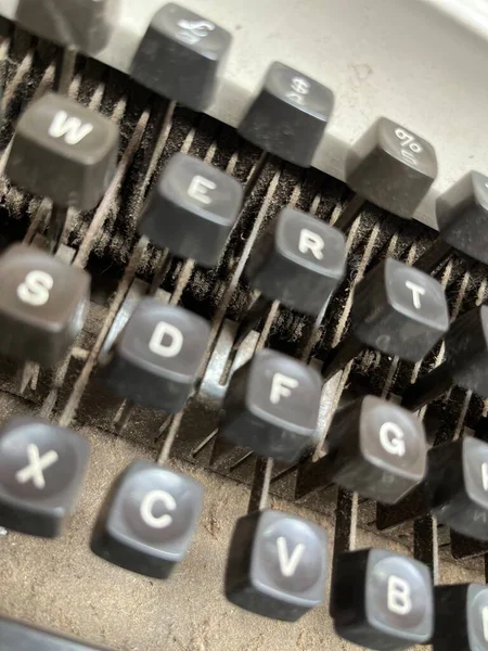 Detail Old Typewriter — Stock Photo, Image