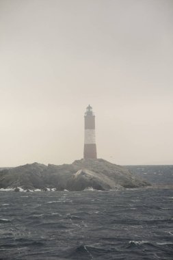 Dünya Deniz Feneri 'nin sonu. Ushuaia. Arjantin. Les claireurs