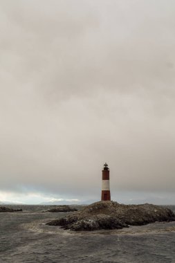 Dünya Deniz Feneri 'nin sonu. Ushuaia. Arjantin. Les claireurs