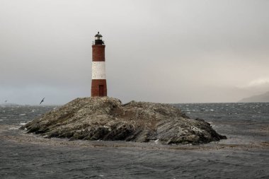 Dünya Deniz Feneri 'nin sonu. Ushuaia. Arjantin. Les claireurs