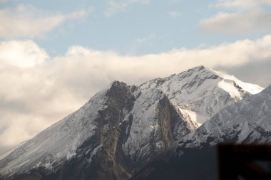 Ushuaia 'daki Karlı And Dağları. Ateş Diyarı. Arjantin