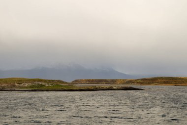 Beagle Kanalı 'nda seyrüsefer. Ateş Diyarı. Arjantin