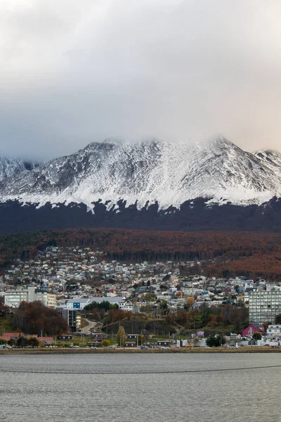 Krajina Města Ushuaia Země Ohně Argentina — Stock fotografie