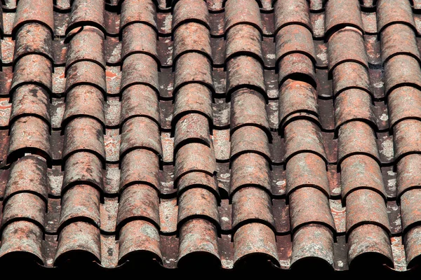 Pozadí Architektury Closeup Colonial Dlaždice Roo — Stock fotografie