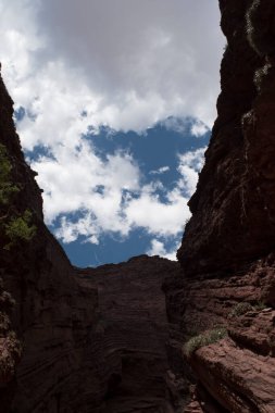 Salta 'daki Calchaquies Vadisi. Arjantin