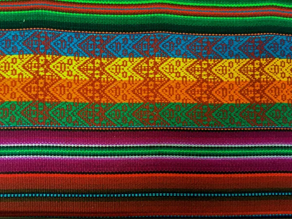 Färgglada Traditionella Tyger Från Nordvästra Argentina — Stockfoto
