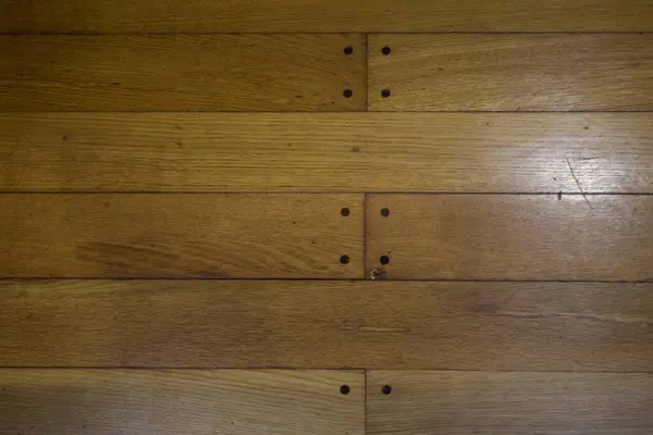 Placing Wooden Floor Building Materials — Stock Photo, Image
