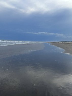 Arjantin 'de deniz manzarası