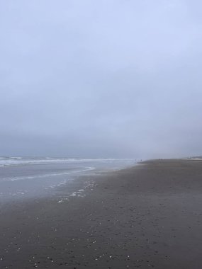 Arjantin Atlantik kıyısının deniz kenarı