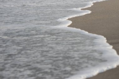 Villa Gesell 'deki deniz manzarası.