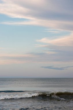 Villa Gesell 'deki deniz manzarası.